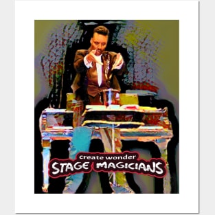 Stage Magicians Create Wonder Posters and Art